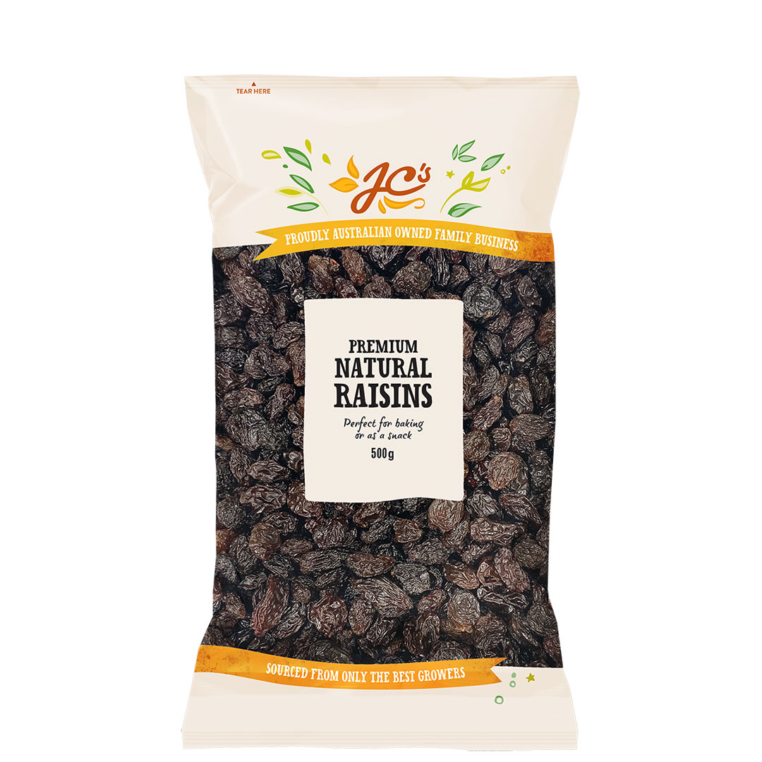 Natural Raisins J.C.'s Quality Foods